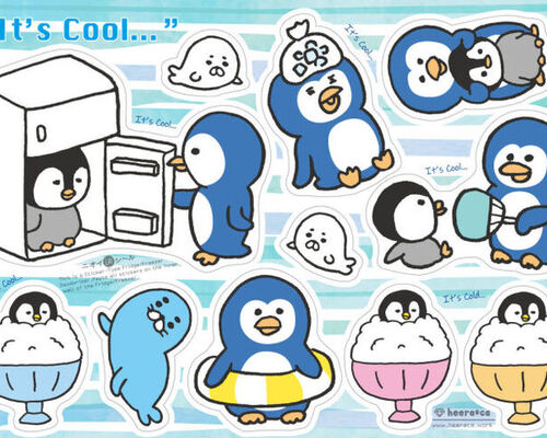 ニオイ消シールペンギン