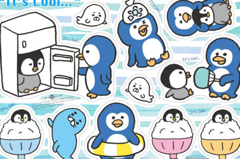 ニオイ消シールペンギン